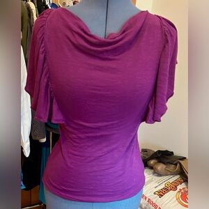Banana Republic Rich Purple Top